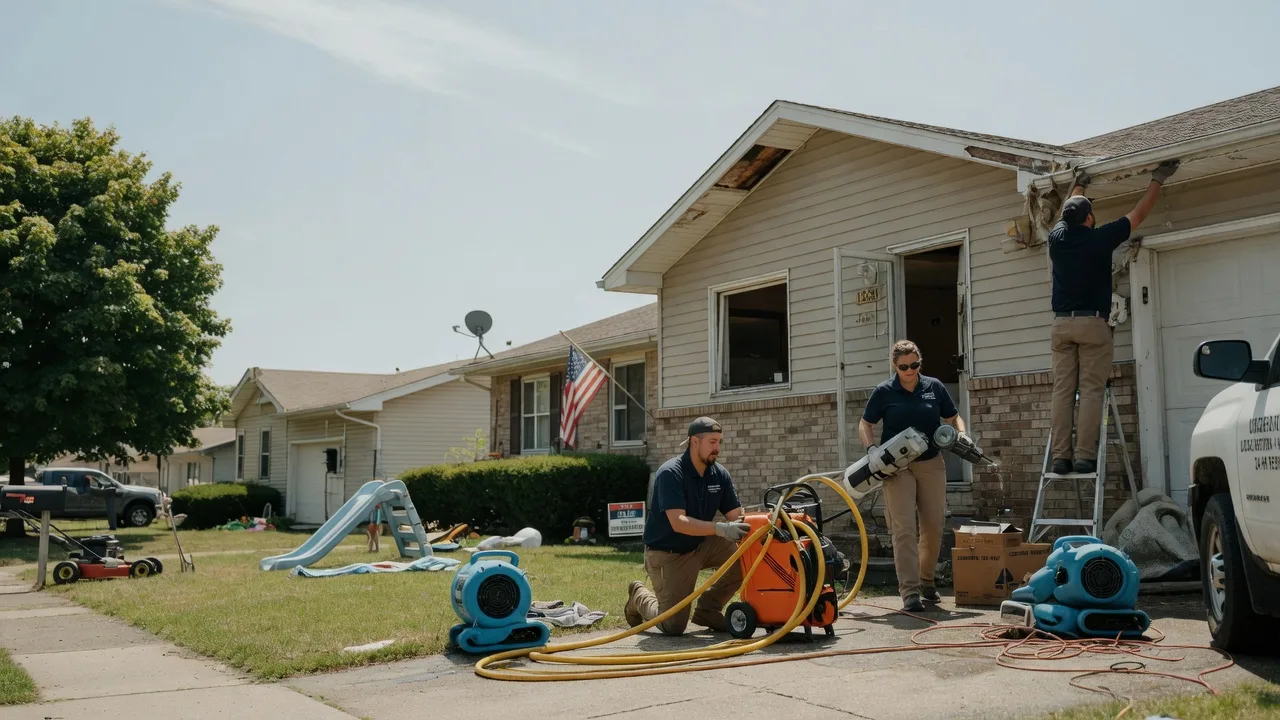 Water Damage Restoration in Morton, IL near me